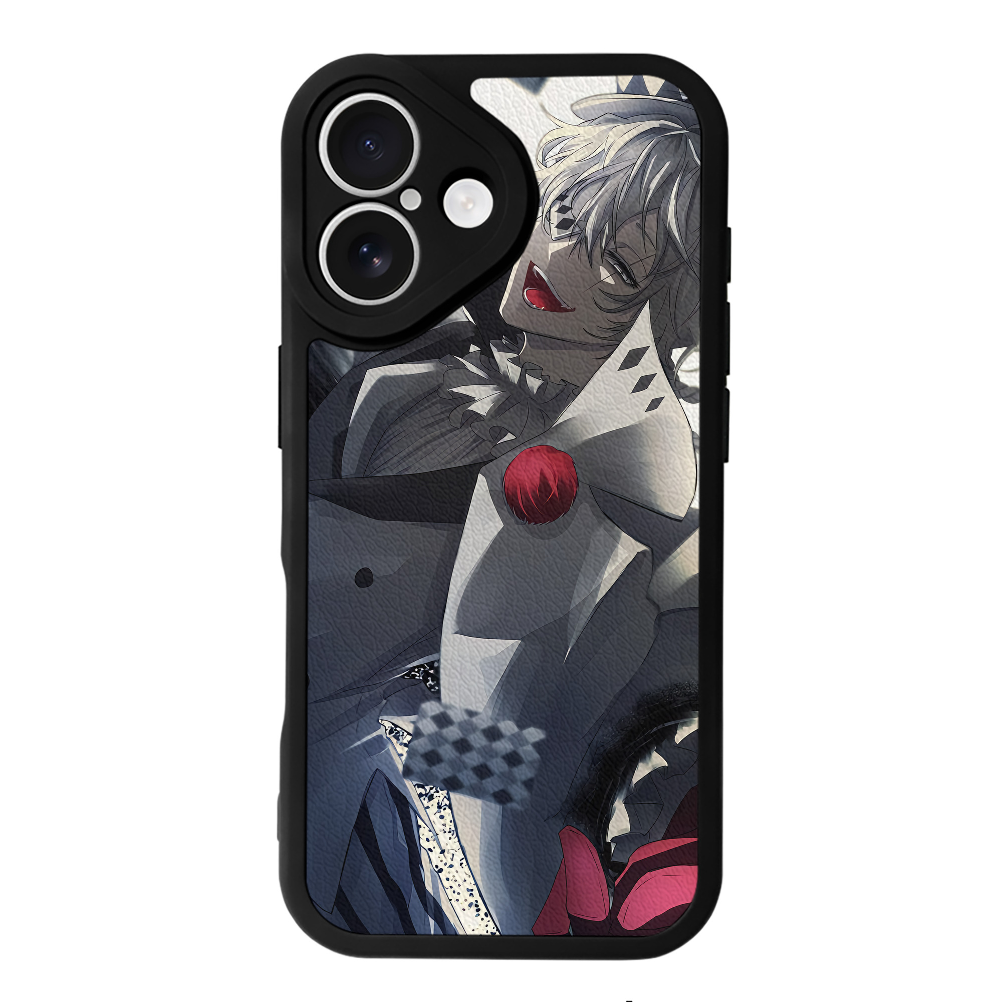 （画像用） 文豪ストレイドッグス Bungo Stray Dogs 【iPhone 16シリーズ対応】シリコンスマホケース（レザー調） 材質：シリコン